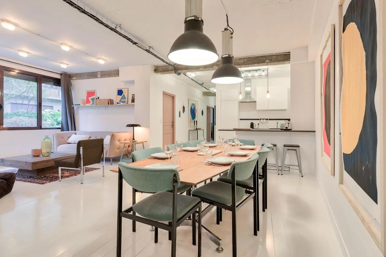 Artist And Design Loft - 10 Guests - 5 Min From Metro * פריז