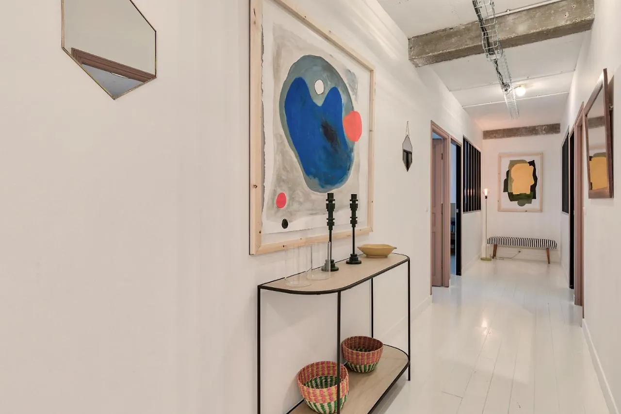 Artist And Design Loft - 10 Guests - 5 Min From Metro Apartamento París